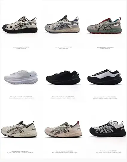 Asics /HOKA sandals River trekking shoes