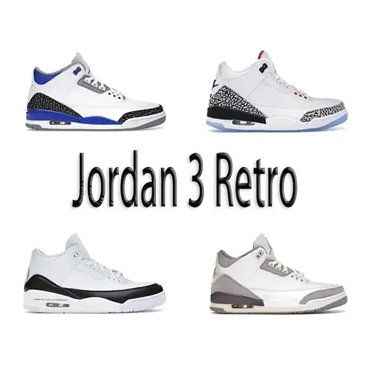 Nike Air Jordan 3 Retro Sneakers