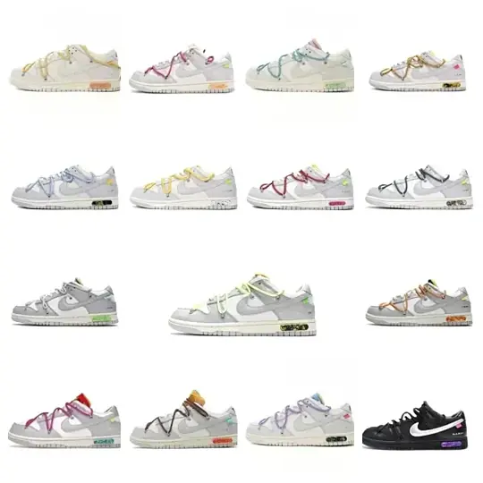 OG Dunk Low Off-White [17 styles]